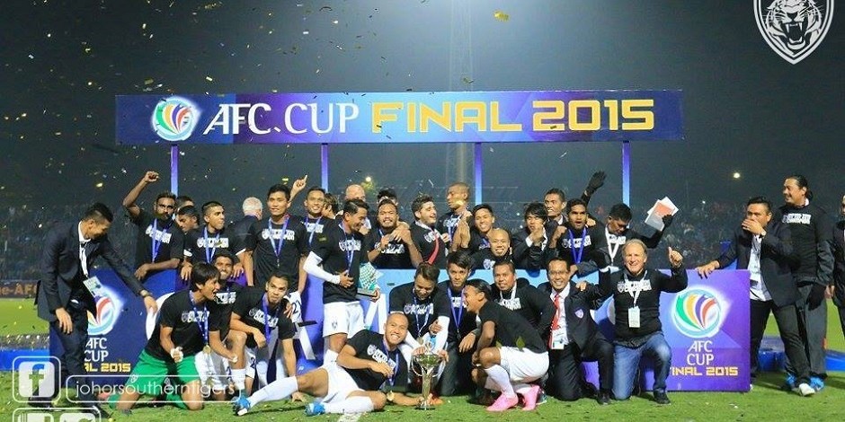 JDT julang Piala AFC 2015. Image dari The Rakyat Post