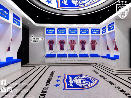 Stadium Larkin-dressing room