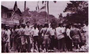 Demonstrasi di kedutaan Indonesia. Imej dari Hari Itu Sudah Berlalu