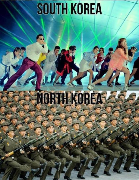 korea-utara-selatan