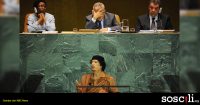 Gaddafi pernah baling buku sewaktu perhimpunan PBB, dah kenapa?
