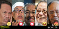 Pemimpin Malaysia mana paling popular? Kami gali data daripada Facebook dan ini jawapannya