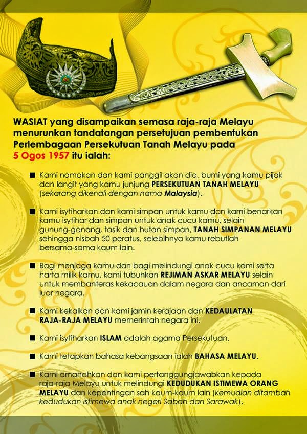 7 Wasiat Raja Raja Melayu – Benarkah Wujud Soscili