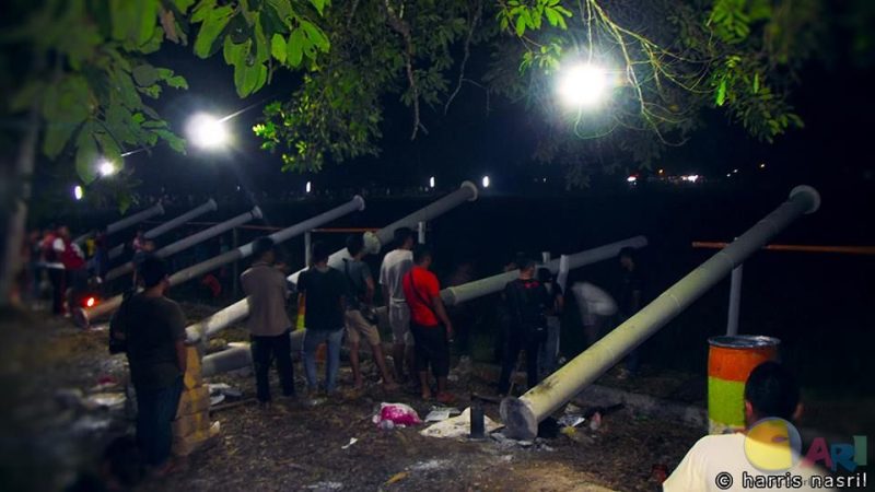 Meriam Besi Meriam Kampung Talang: Pesta dentuman meriam besi yang direstui ...