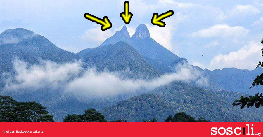 Gunung Daik Bercabang Tiga Dan Pulau Pandan Betul Betul Wujud Rupanya Soscili