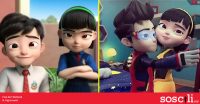 TV Indonesia pilih drama animasi kita ni sebagai TOP 3 program kanak-kanak terbaik