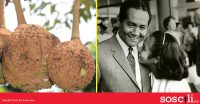 Sebelum Indonesia, Presiden Filipina dah tanam pokok durian gondol pada 1964