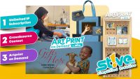 STIVE ASIA, pasaran aset digital Asia Tenggara untuk dapatkan “art print on demand”