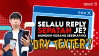 [INFOGRAFIK] Selalu reply sepatah je? Mungkin korang ni Dry Texter!